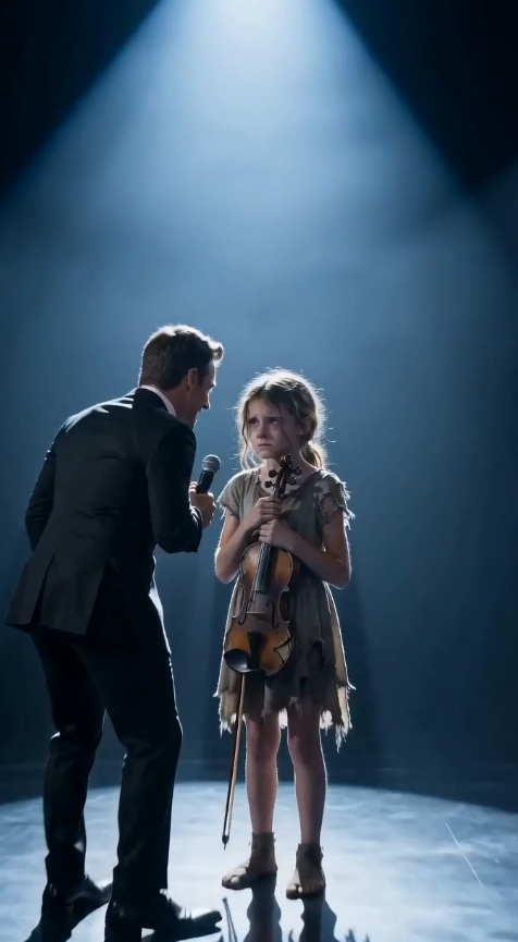 LA NIÑA QUE SUBIÓ AL ESCENARIO CON UN VIOLÍN ROTO… Y OBLIGÓ A TODOS LOS QUE SE BURLARON A PONERSE DE PIE