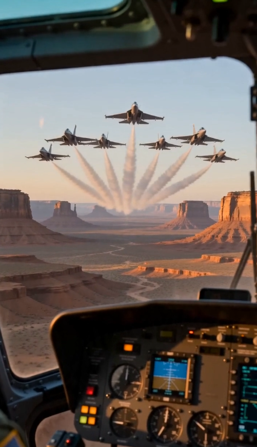 ENVIARON SEIS CAZAS CONTRA MI APACHE… Y ME OYERON REÍR ANTES DE QUE EL CIELO ARDIERA