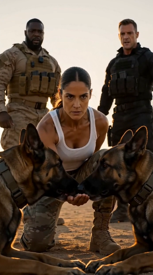 «DESTROCENLA», ORDENARON A LOS K9… PERO LA NAVY SEAL LOS HIZO ARRODILLARSE