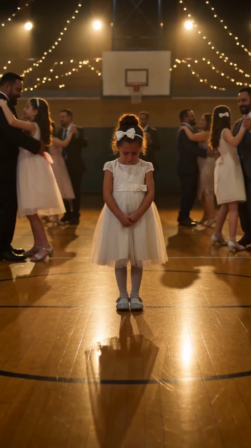 LA NIÑA DE SIETE AÑOS ESPERÓ SOLA A SU PADRE EN EL BAILE… HASTA QUE DOCE SOLDADOS ATRAVESARON LA PUERTA