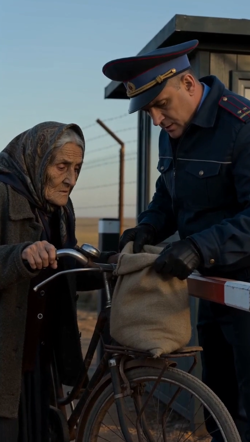 LA ANCIANA QUE CRUZABA LA FRONTERA CADA DÍA CON UN SACO DE ARENA… HASTA QUE UN GUARDIA DESCUBRIÓ QUÉ ESTABA CONTRABANDEANDO REALMENTE
