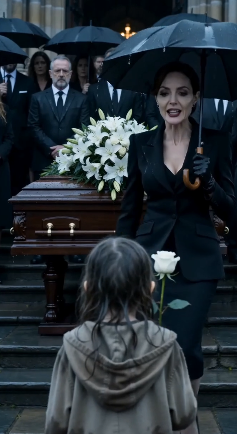 LA NIÑA SIN HOGAR QUE INTERRUMPIÓ UN FUNERAL… Y REVELÓ AL VERDADERO HEREDERO QUE UNA FAMILIA RICA HABÍA INTENTADO BORRAR
