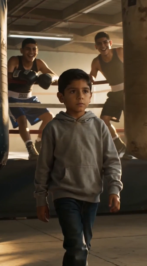 EL HIJO DE UN BOXEADOR MUERTO ENTRÓ AL GIMNASIO CON UN ANILLO… Y EL NOMBRE OCULTO EN UNA CARTELERA CAMBIÓ TODO