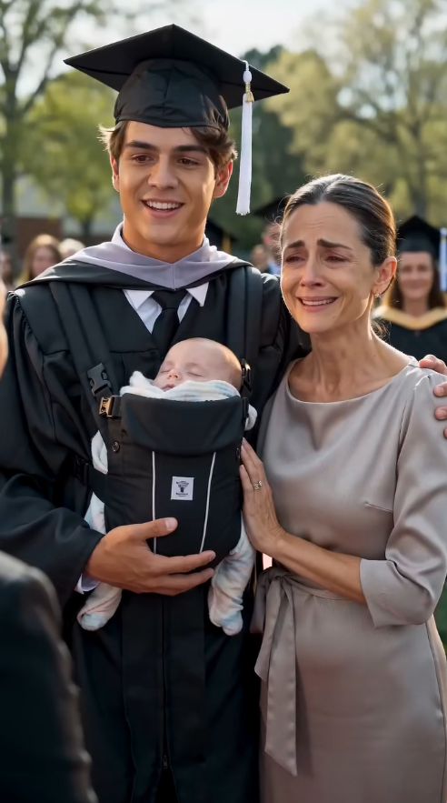 COMO MADRE, COMO HIJO: EL GRADUADO QUE CONVIRTIÓ UNA BURLA EN EL HOMENAJE MÁS IMPORTANTE DE SU VIDA