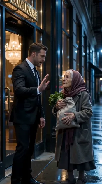 LA ANCIANA A LA QUE HUMILLARON EN LA PUERTA DEL RESTAURANTE MÁS EXCLUSIVO… SIN SABER QUE ERA LA MADRE DEL DUEÑO