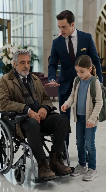 EL HOMBRE DE LA SILLA DE RUEDAS AL QUE UNA NIÑA DIO SUS ÚLTIMAS MONEDAS