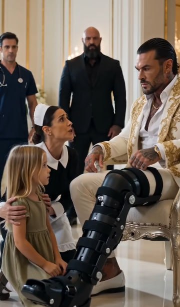LA HIJA DE CUATRO AÑOS DE UNA EMPLEADA TOCÓ LA ORTESIS DE DOMINIC VALE… Y DESCUBRIÓ EL DETALLE QUE NADIE DEBÍA VER