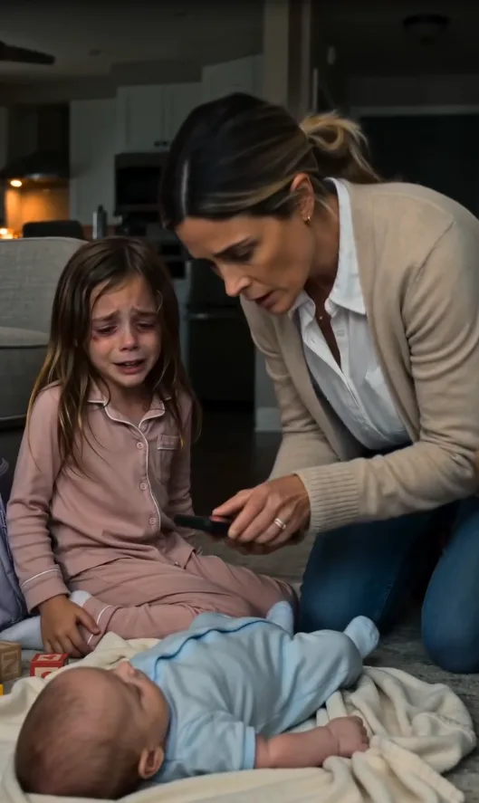 LA NIÑA DE SIETE AÑOS QUE LLAMÓ A SU TÍA PORQUE EL BEBÉ NO DESPERTABA… Y LA NOTA DE SU MOCHILA QUE REVELÓ CUÁNTO TIEMPO LLEVABA SOLA