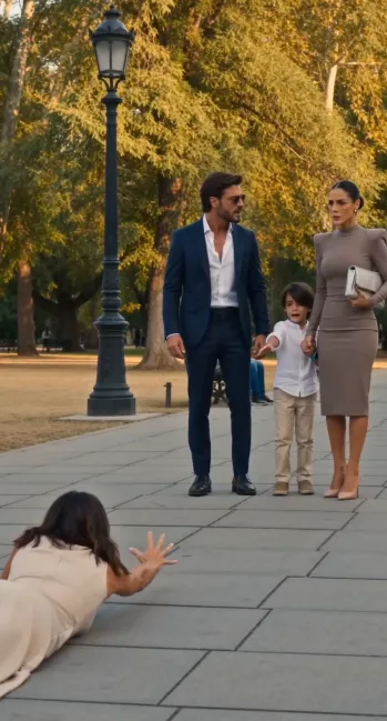 La Pareja Rica Se Llevaba Al Niño Del Parque… Pero Cuando Él Gritó “¡Mamá!”, Todos Descubrieron Que Lo Habían Robado