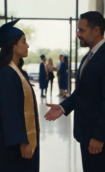 LE DI MI ENTRADA DE GRADUACIÓN A MI PADRE BIOLÓGICO… Y AQUEL DÍA DESCUBRÍ QUIÉN HABÍA SIDO REALMENTE MI PADRE