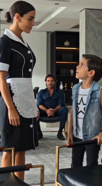 EL HIJO DEL MILLONARIO DESPIDIÓ A DOCE NIÑERAS… PERO LA NUEVA EMPLEADA SE ARRODILLÓ FRENTE A ÉL Y LE DIJO «TÚ NO PUEDES DESPEDIRME»
