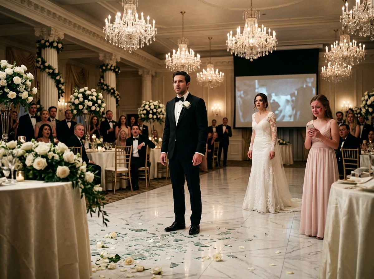 The Bride Tried to Poison the Groom at Their Wedding... Until the Maid Exposed Everything