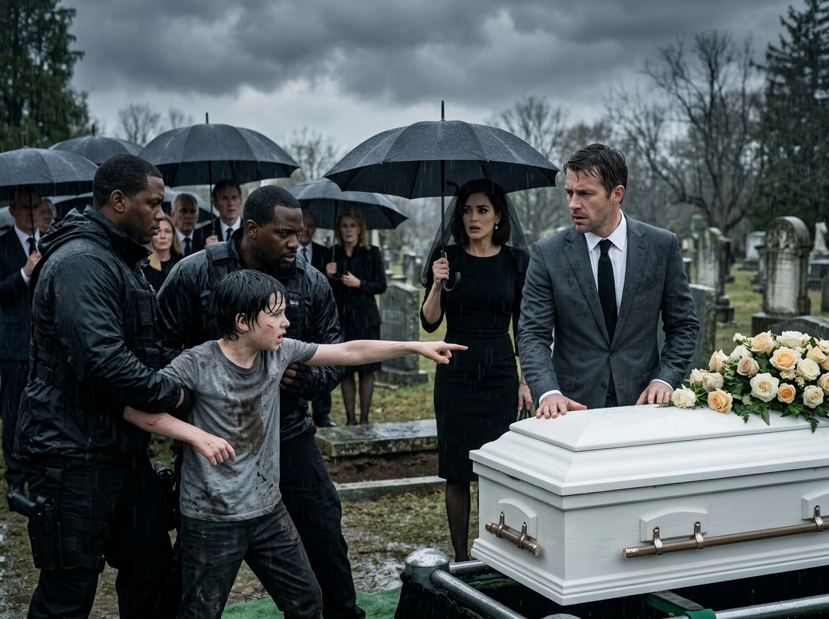 A Mud-Covered Boy Stopped the Funeral—Then the Coffin Knocked Back