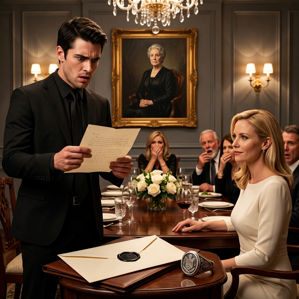 The Letter Beneath Evelyn’s Portrait