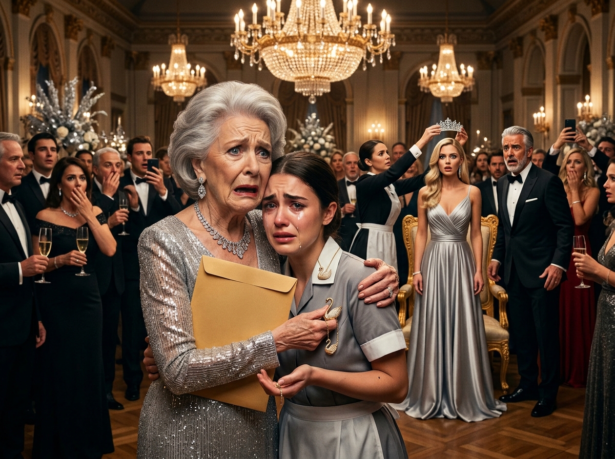 The Maid Who Served Dinner in Her Own Mansion