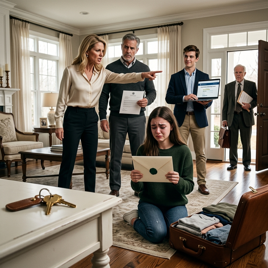 THEY KICKED HER OUT—THEN GRANDMA’S LETTER TOOK BACK THE HOUSE