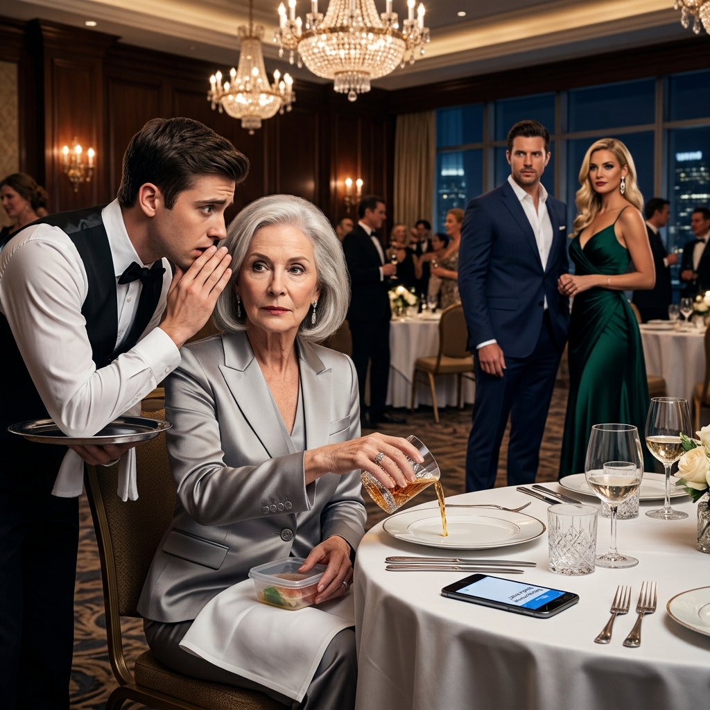 HER SON ASKED IF SHE FINISHED THE DRINK—THEN SHE SAVED EVERY DROP