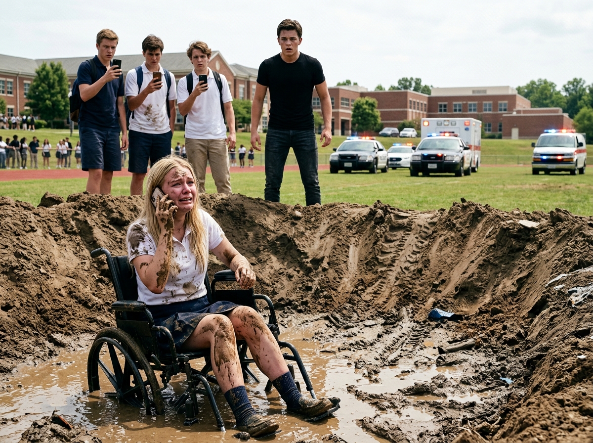 They Pushed Her Wheelchair Into the Mud—Then Police Headquarters Called Back