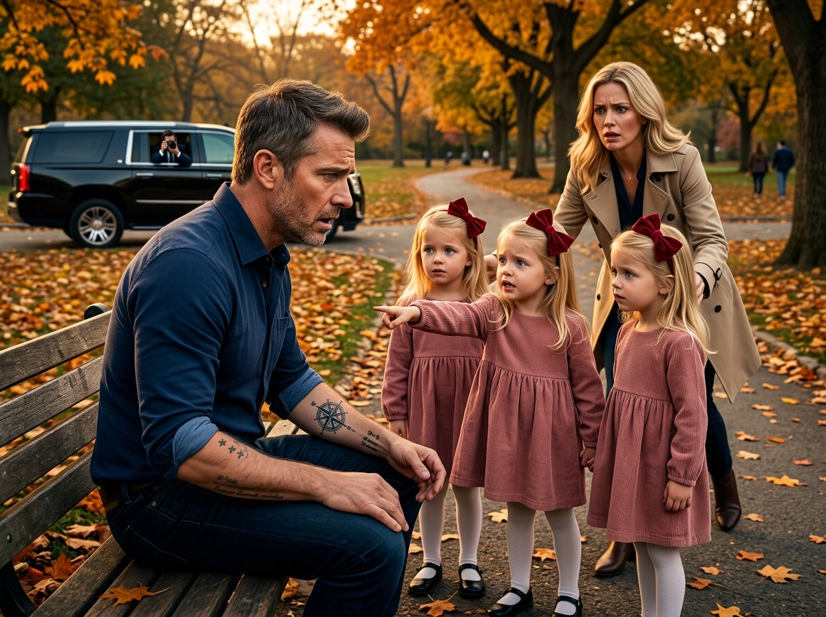 THREE LITTLE GIRLS CALLED HIM DADDY—THEN THEIR MOTHER SAW HIS TATTOO