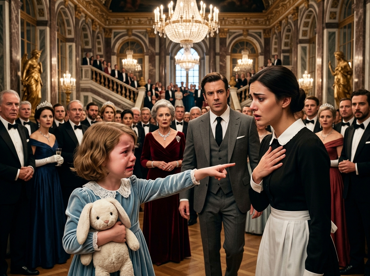 The Little Princess Pointed at a Maid—Then the Palace Fell Silent