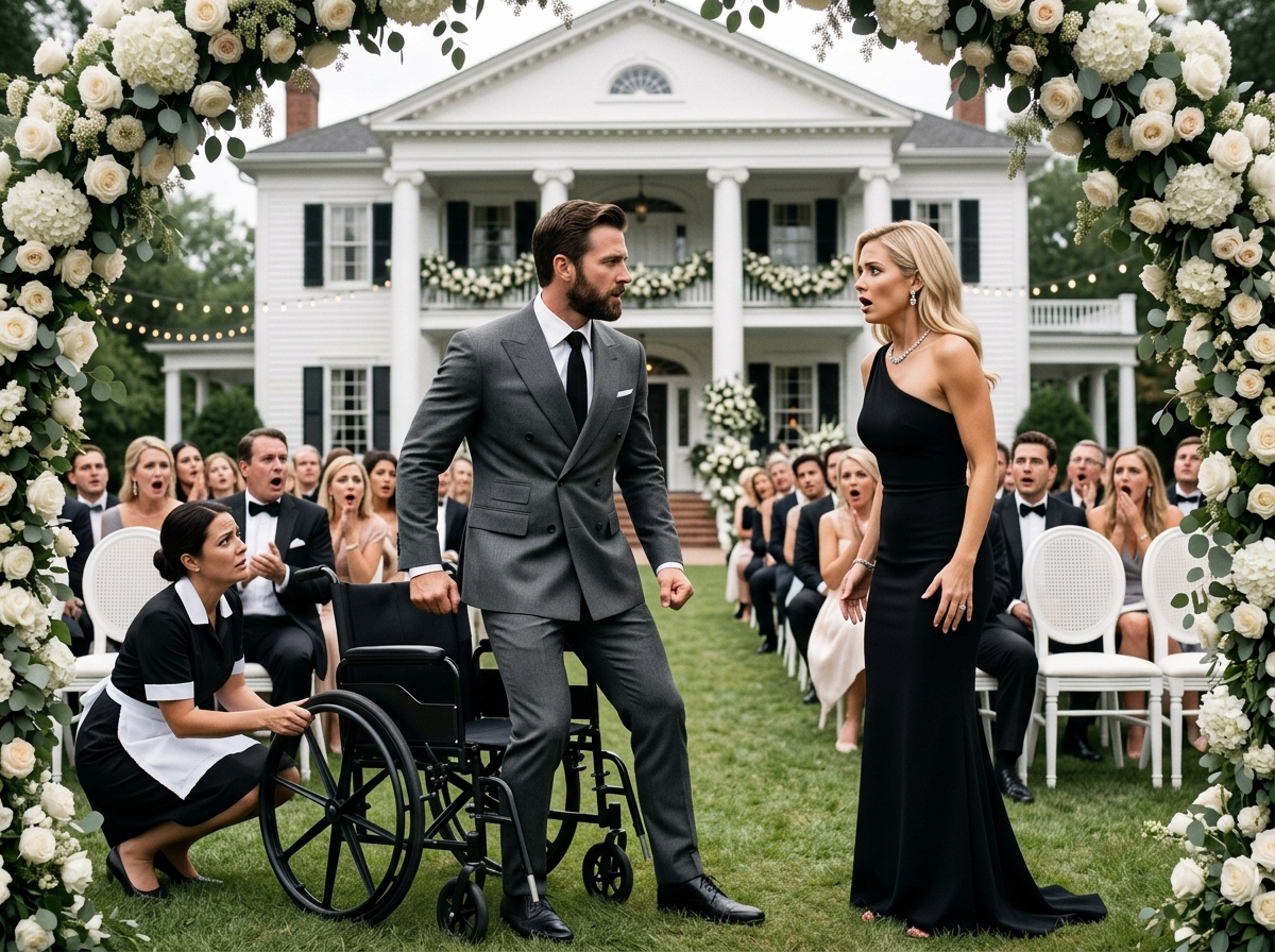 She Humiliated Her Disabled Groom—Then He Stood Up and Walked Away
