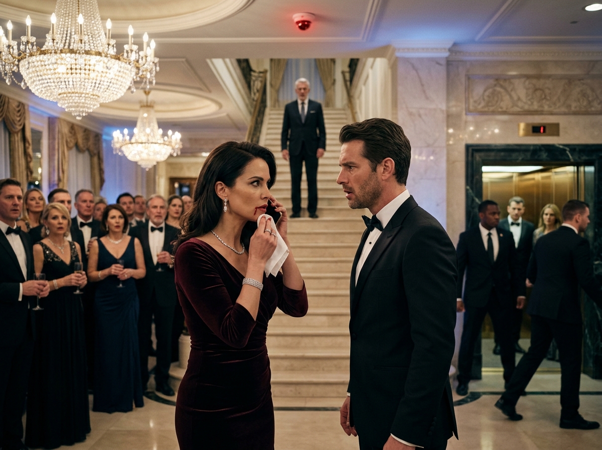 She Said, “Dad, Lock Every Exit”—Then the Ballroom Went Dark
