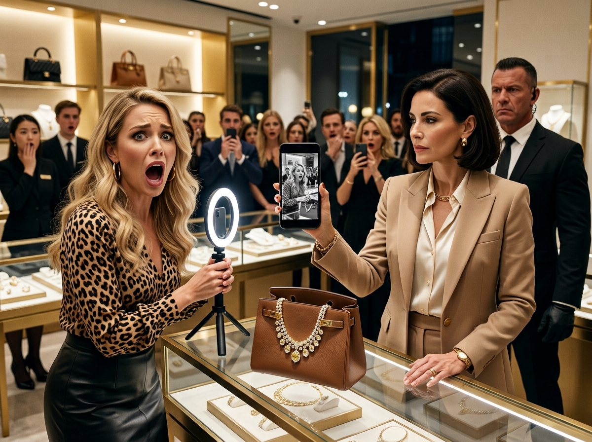 She Framed a Billionaire Live—Then the Hidden Camera Played Everything