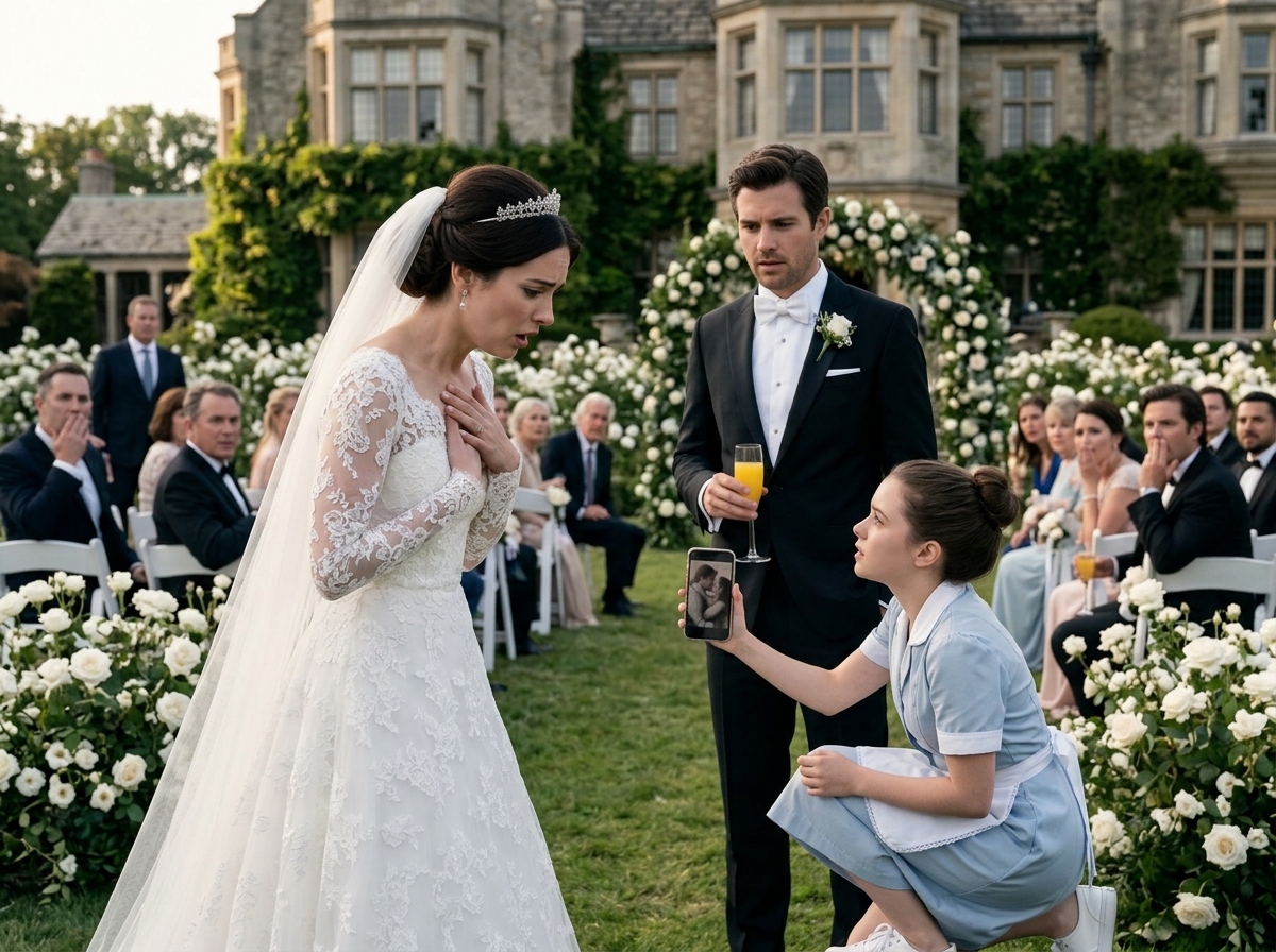 The Waitress Who Stopped the Wedding