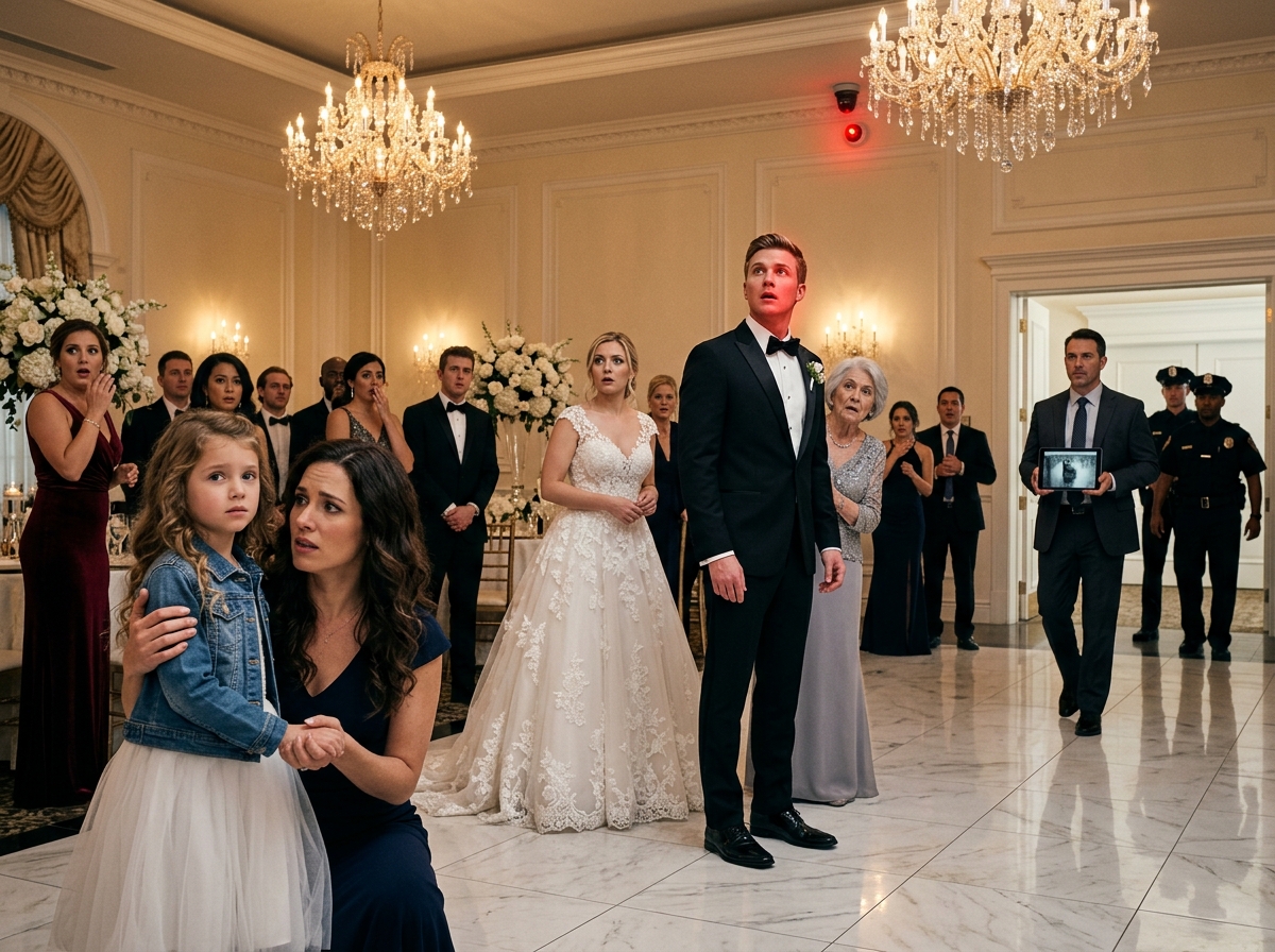 He Framed Her Daughter at the Wedding—Then the Red Light Exposed Him