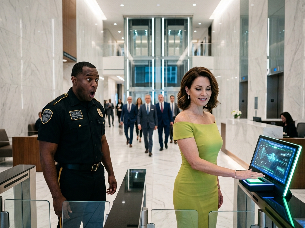 The Guard Tried to Stop Her—Then the Scanner Spoke