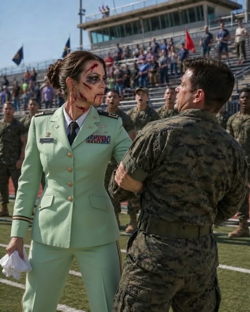 HE STRUCK THE QUIET CAPTAIN—THEN THE ADMIRAL SHOUTED HER REAL COMMAND