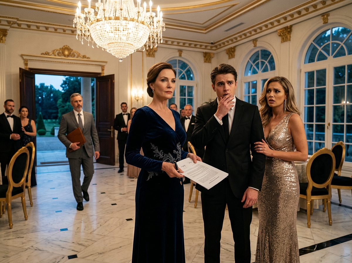 . CHAPTER 1 — The Woman in the Blue Gown