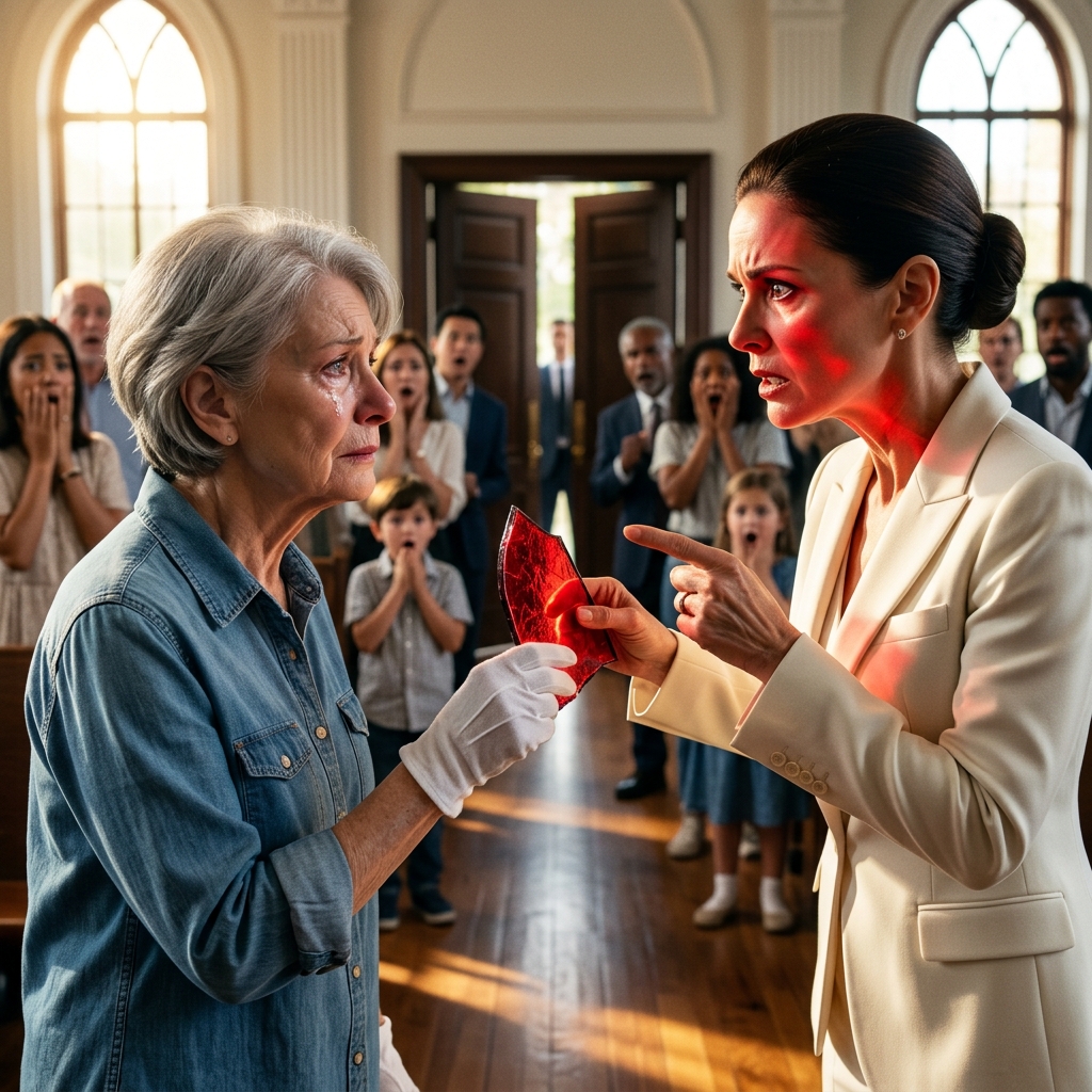 The Accusation Beneath the Red Glass