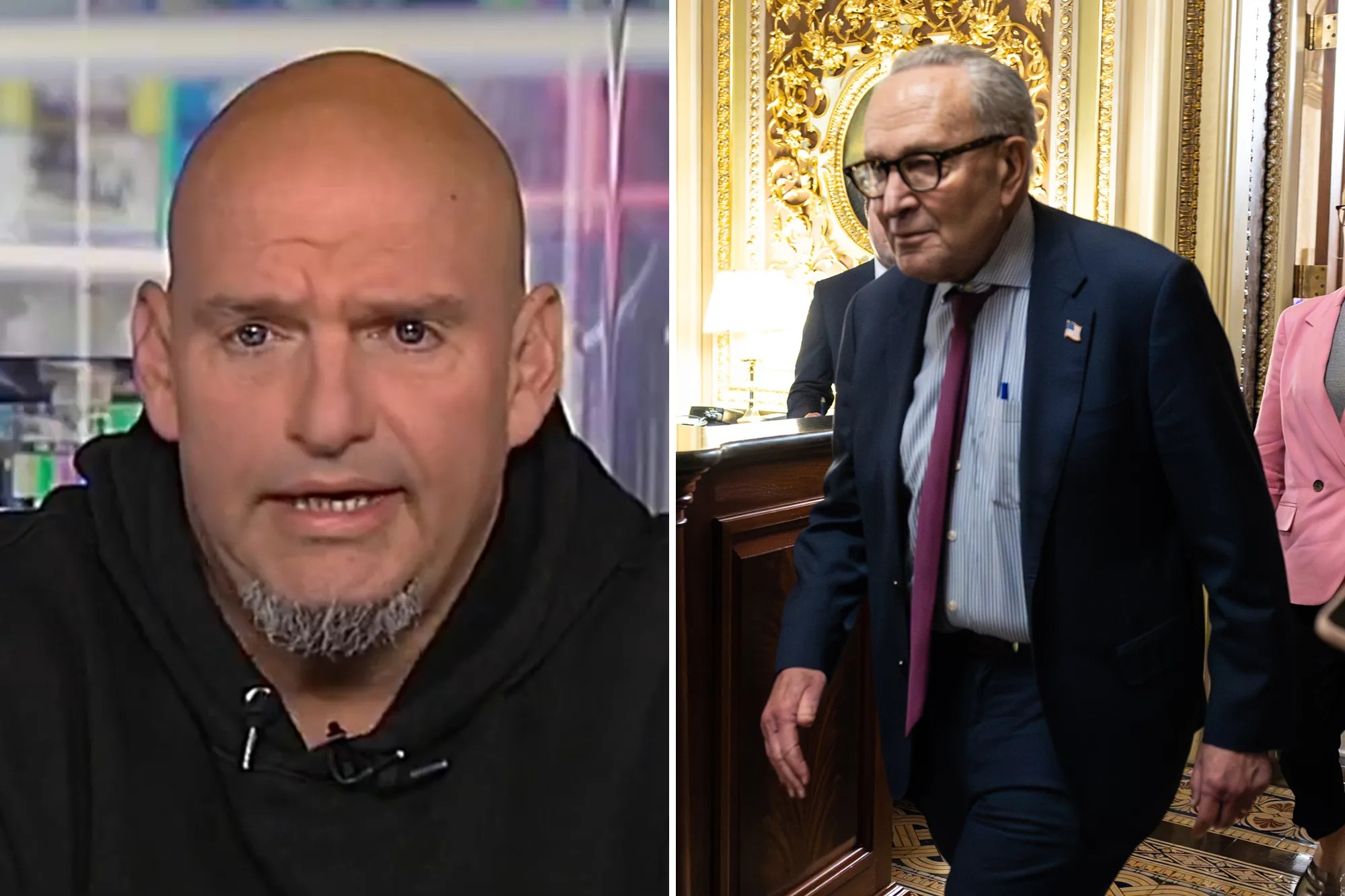 JUST NOW: Fetterman Throws In With Republicans - Chuck Schumer Is Livid
