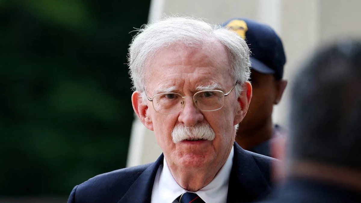 JOHN BOLTON WALKS INTO COURT – HE LEARNS HIS JAIL SENTENCE