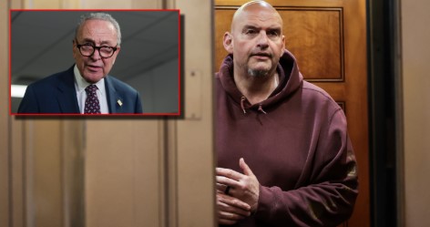 'CRY HARDER' - Pennsylvania Sen. John Fetterman Turns His Back On Democrats - Schumer Is Stunned