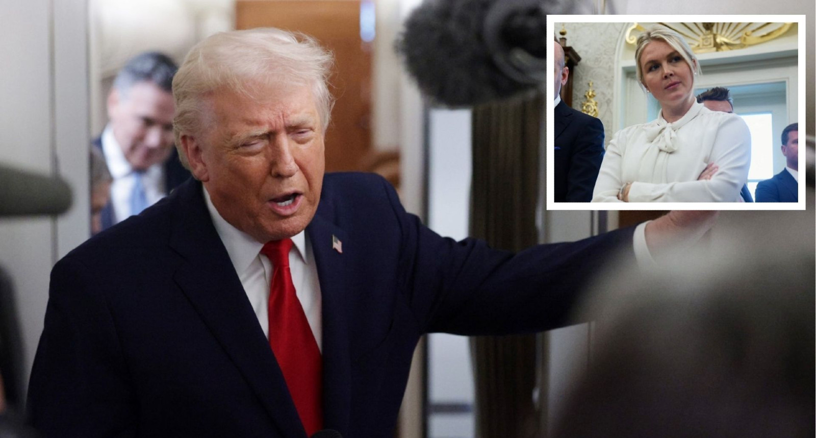 TRUMP DROPS KAROLINE LEAVITT BOMBSHELL – ‘I’M VERY CONCERNED’