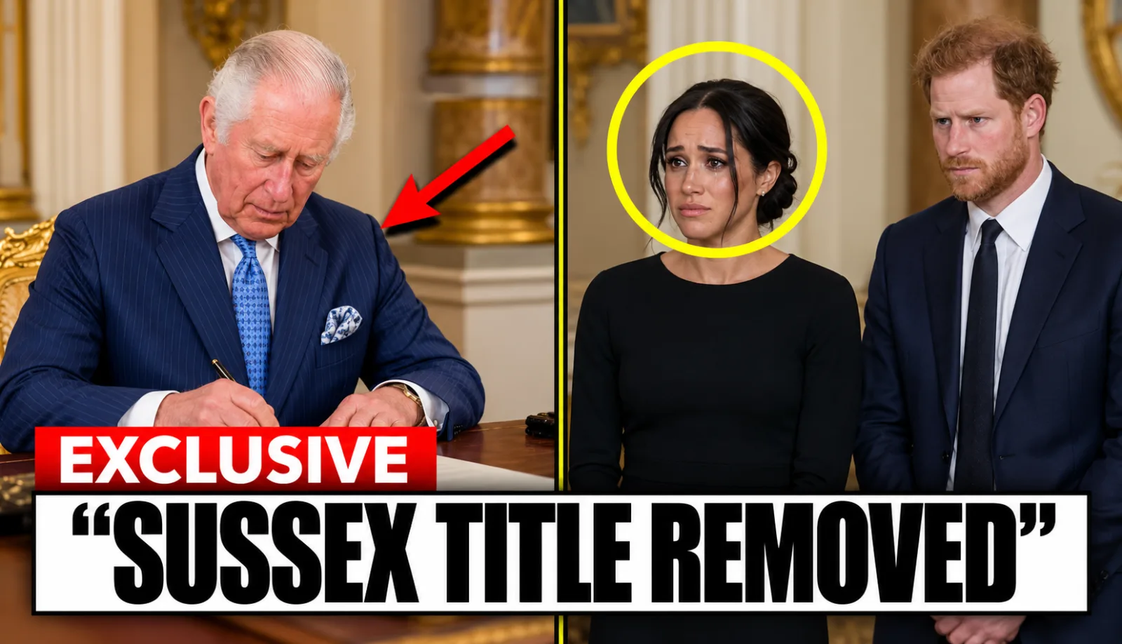 King Charles Finally Strips Meghan Of Duchess Title In Shocking Royal Move