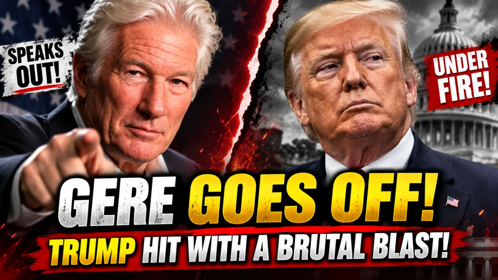 🚨 RICHARD GERE BLASTS TRUMP AS A “DARK PRESENCE” — AND THE REMARK JUST IGNITED A MASSIVE POLITICAL FIRESTORM… |