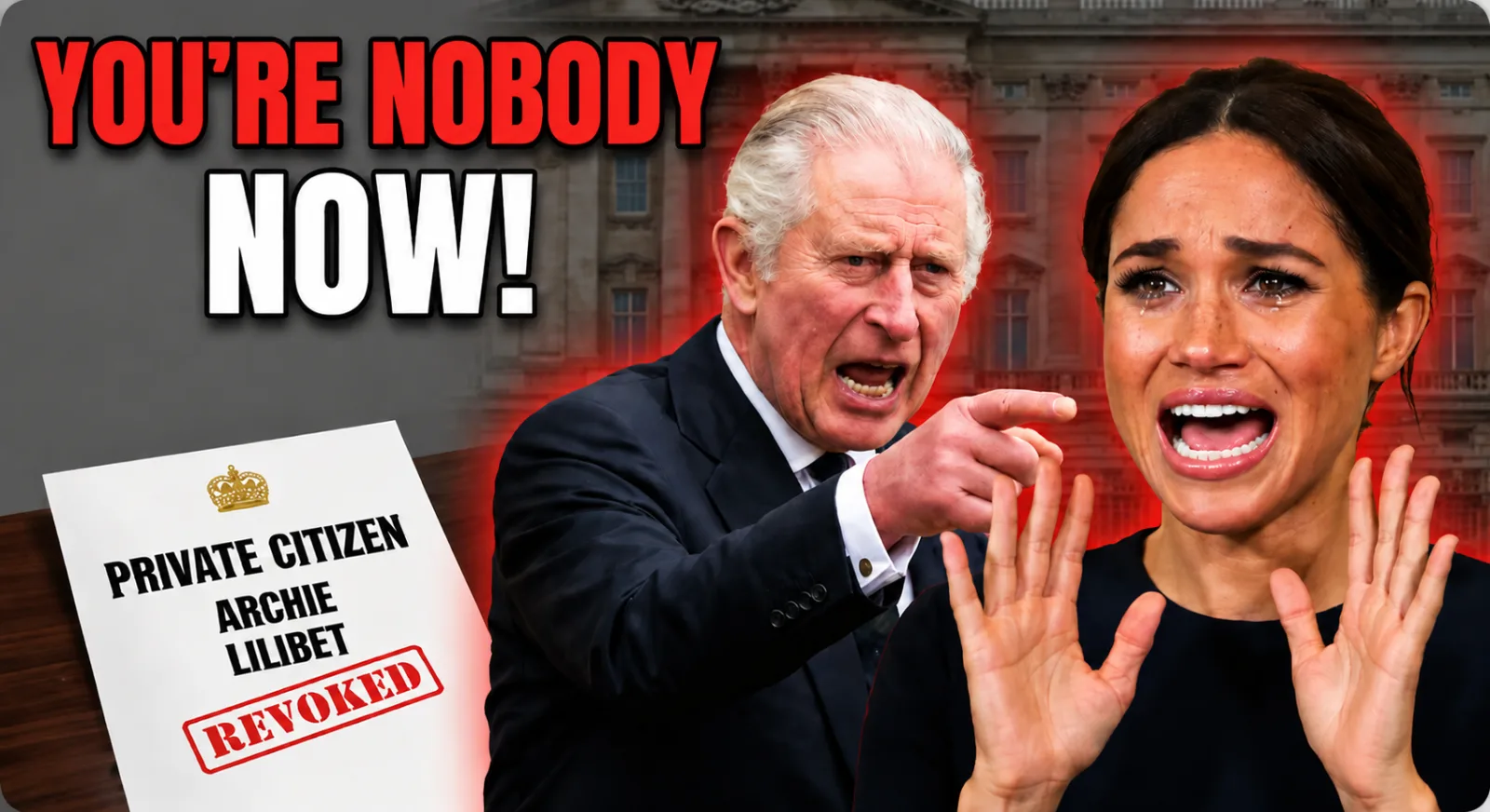 KING CHARLES DRAWS THE LINE: Harry and Meghan Declared 'Akin to Private Citizens' — As Archie and Lilibet's Titles Expose a Royal Paradox