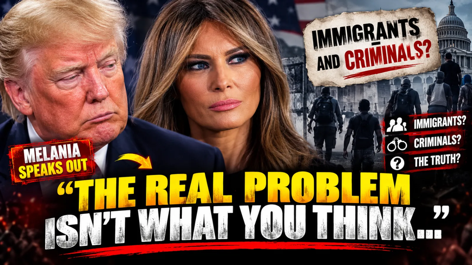 🚨 TRUMP IMMIGRATION HYPOCRISY CLAIM GOES VIRAL — AND THE MELANIA COMPARISON JUST IGNITED A MASSIVE POLITICAL FIRESTORM… |
