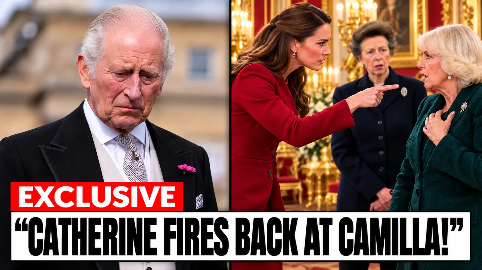 BREAKING: Catherine CONFRONTS Camilla Over Alleged Control Scheme — Charles & Anne Shocked