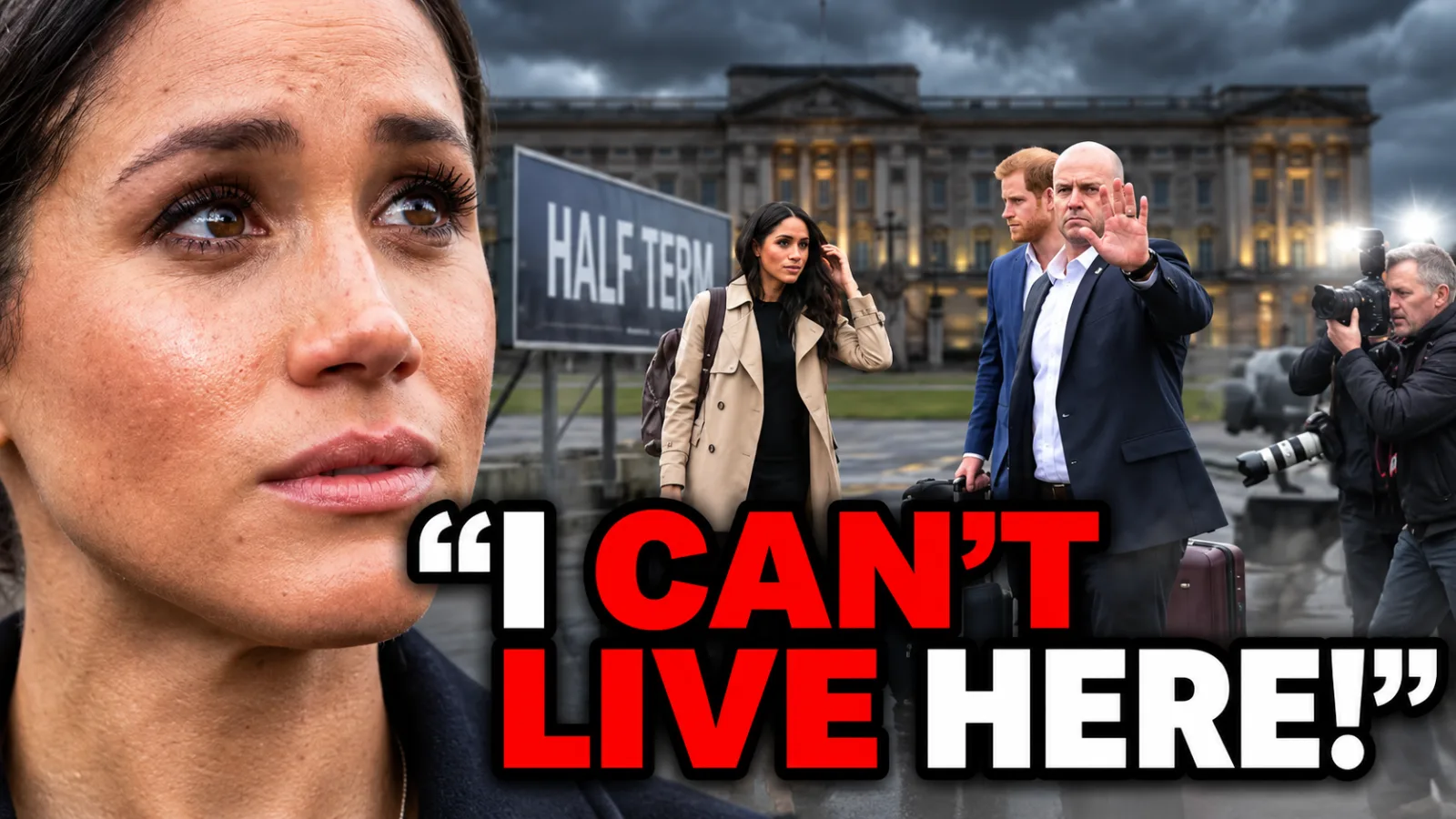 Meghan In TEARS As The Sussexes QUIT Britain In Weeks — Their UK Return Is A NIGHTMARE