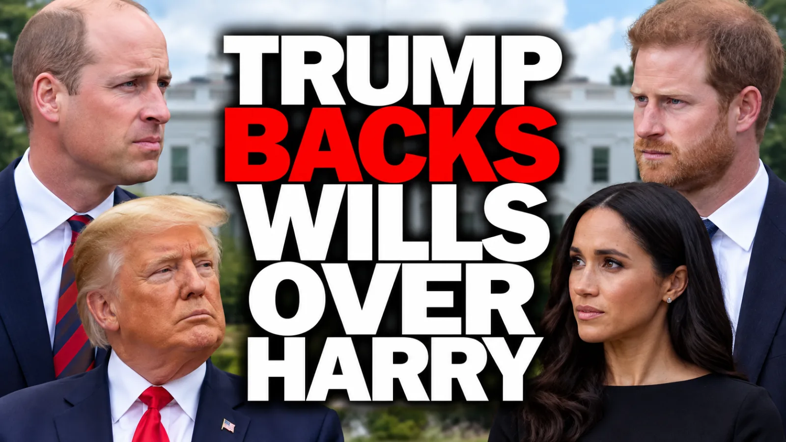 TRUMP TELLS CHARLES: ‘I’D NEVER SPEAK TO HARRY AGAIN’ — AS REFORM MP SAYS MEGHAN IS HIS BIGGEST RISK!