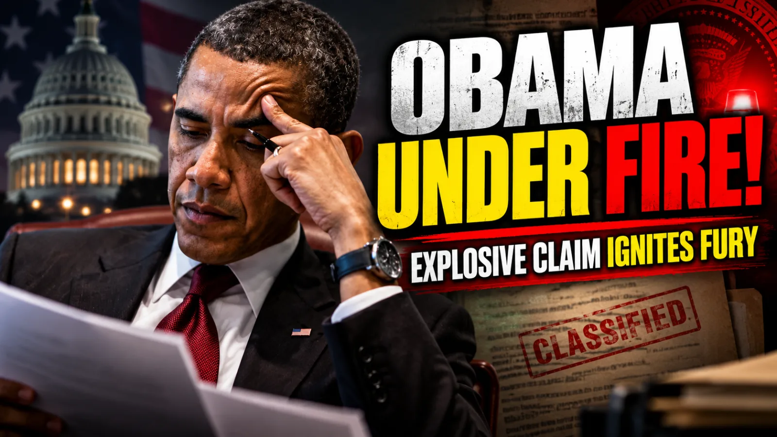 🔥 “TRAITOR” ACCUSATION TARGETS OBAMA — NOW THE VIRAL CLAIM IS REIGNITING A FIERCE NATIONAL SHOWDOWN… |