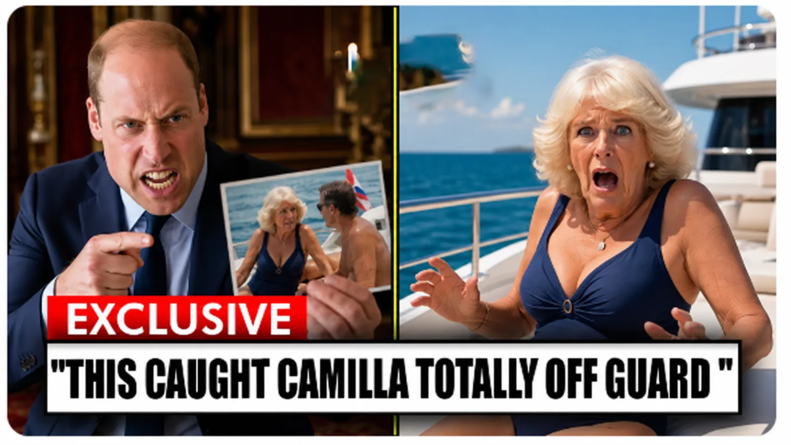 William EXPELS Camilla After Yacht Photos LEAK — His Bombshell Revelation SHOCKS Britain!