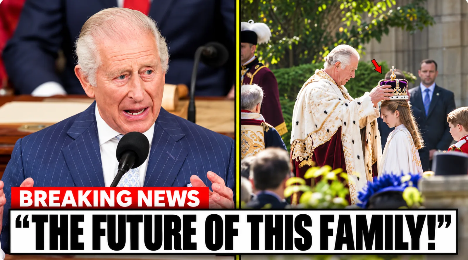 King Charles STUNS Everyone With BOMBSHELL Decision Over Princess Charlotte's Future