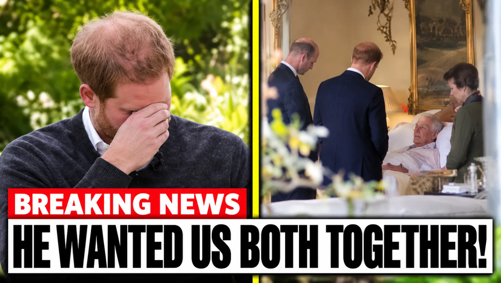 Anne UNVEILS Charles' HEARTBREAKING Last Wish! William And Harry Left UTTERLY DEVASTATED!