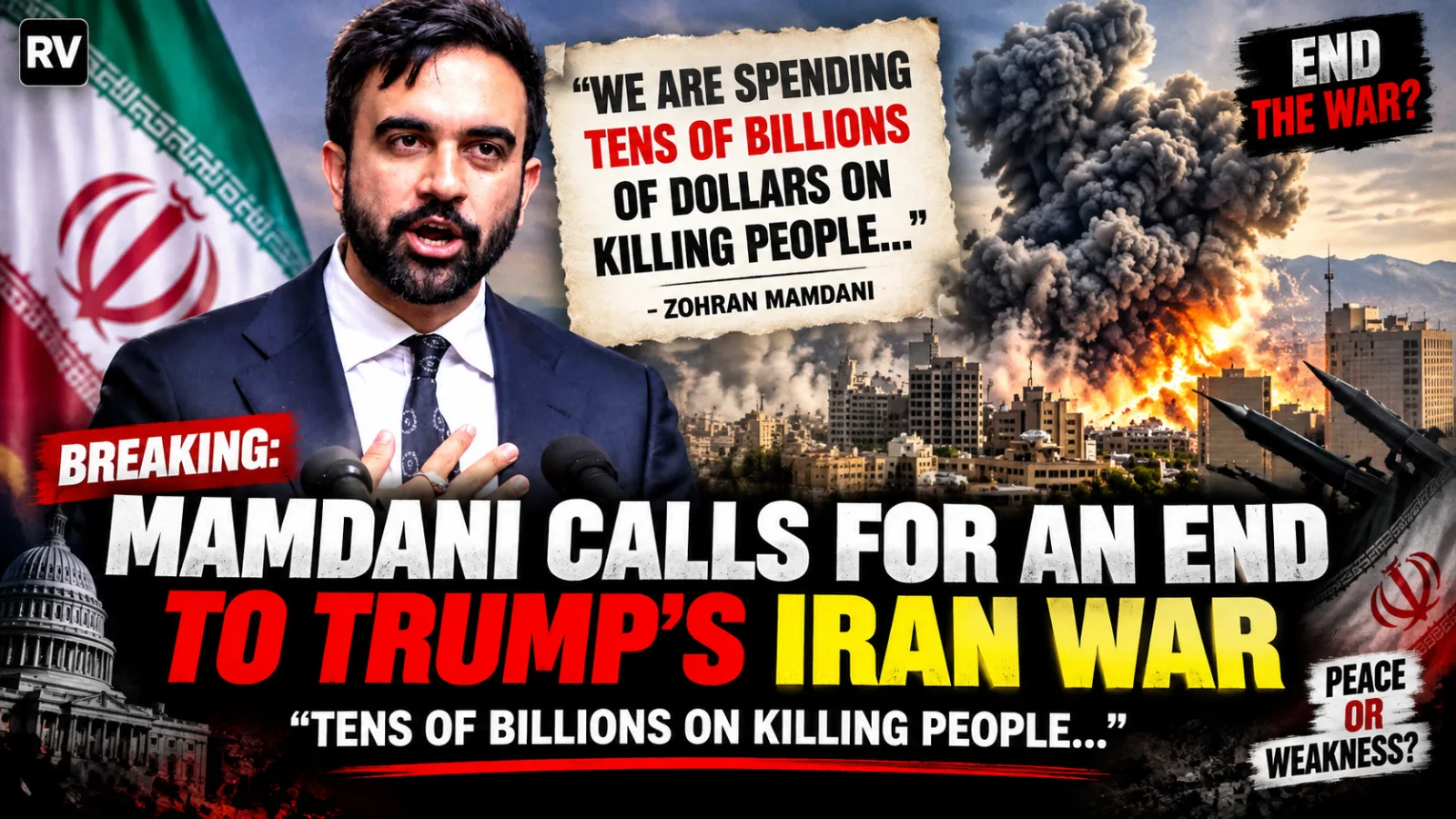 🔥 MAMDANI TAKES DIRECT AIM AT TRUMP’S IRAN WAR — ARGUING BILLIONS ABROAD SHOULD BE REDIRECTED TO AMERICANS AT HOME… |
