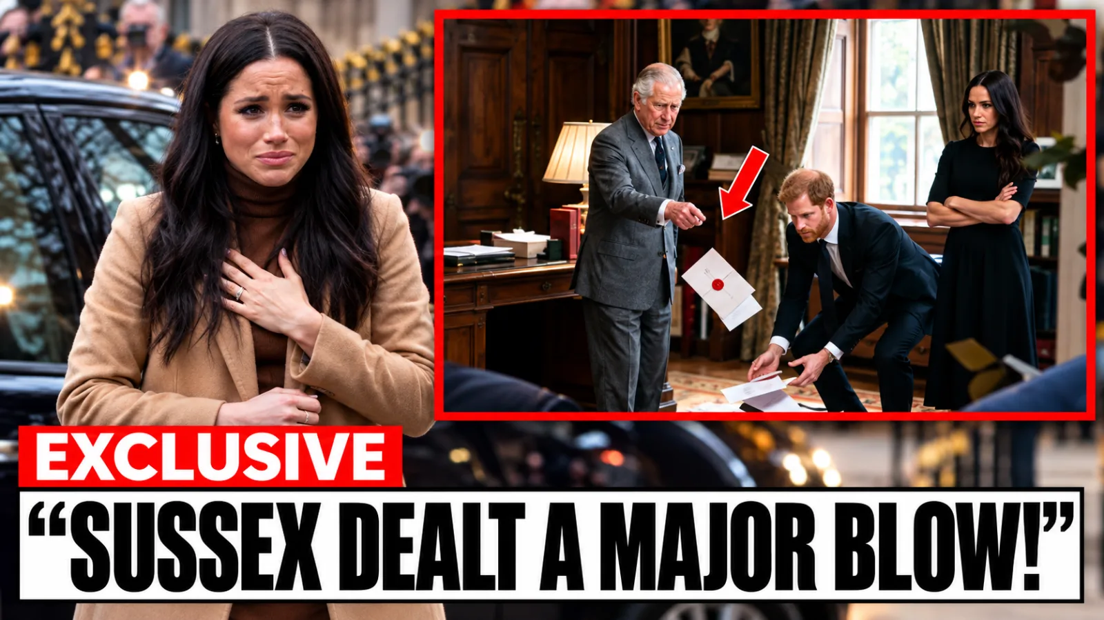 “WILLIAM WINS!” Charles SHUTS Harry & Meghan’s Royal Comeback In Explosive Showdown